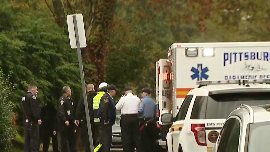 Pittsburgh police report active shooter at synagogue