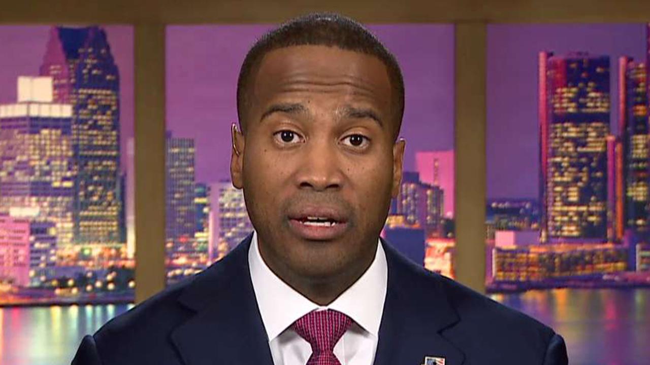 Senate candidate John James has new message for the left