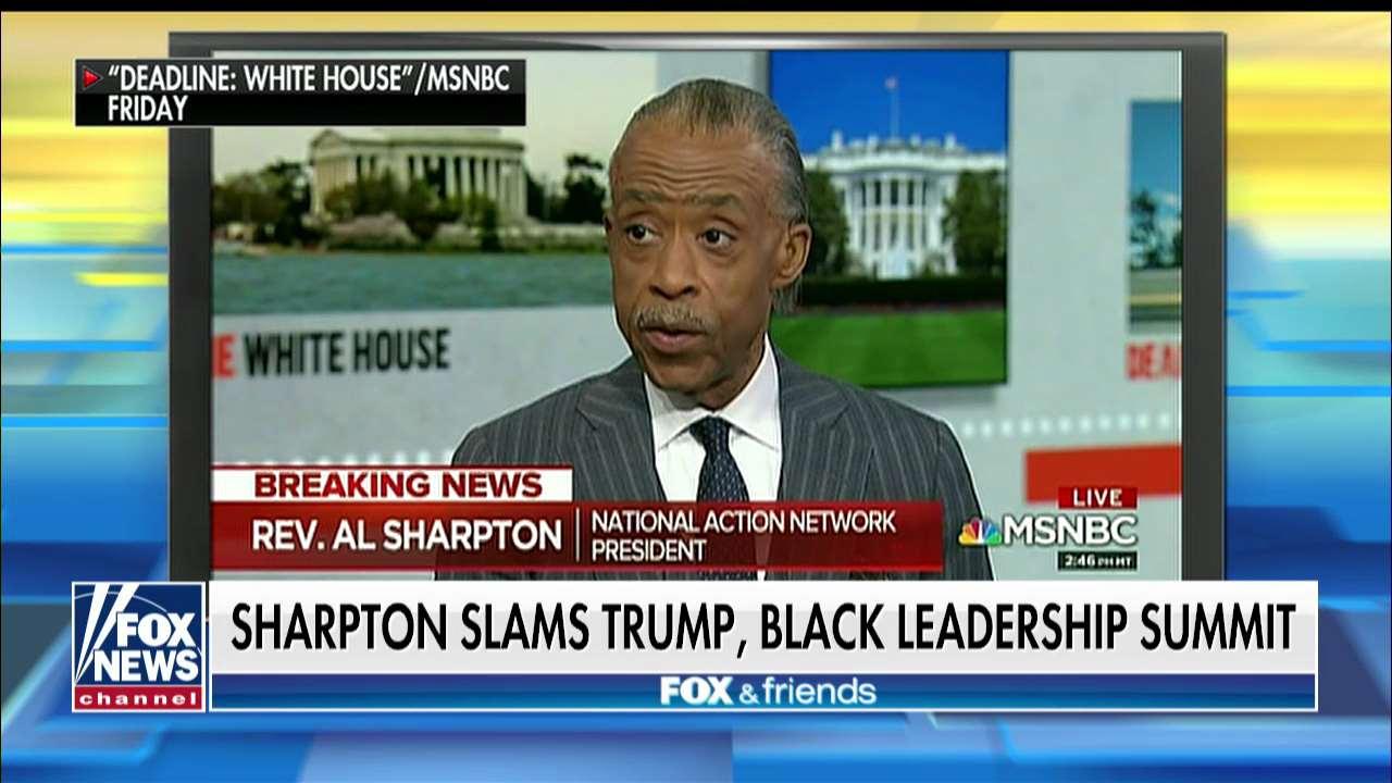 'He Should Be Ashamed of Himself': Al Sharpton Blasted for Criticism of Trump's Young Black Leadership Summit