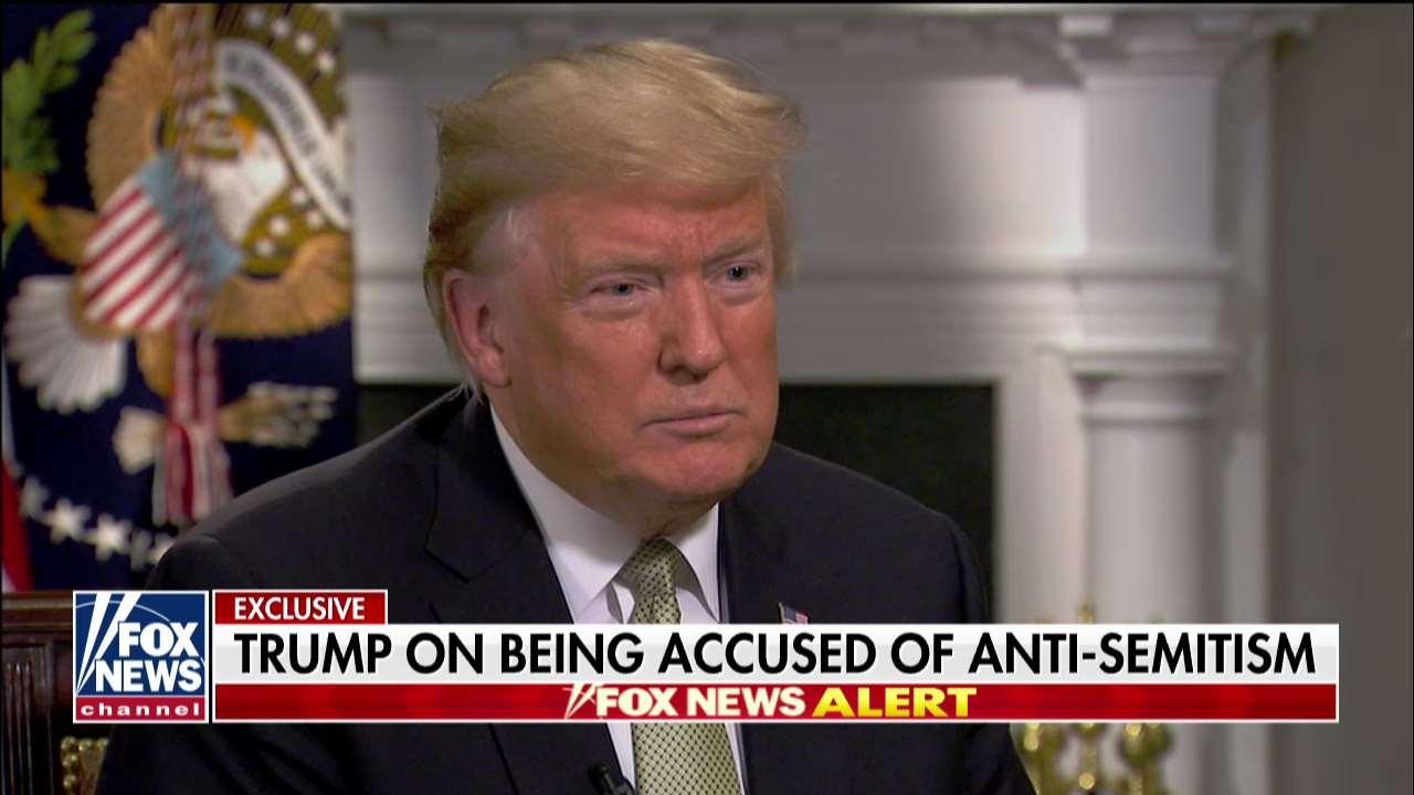 President Trump on Being Accused of Anti-Semitism