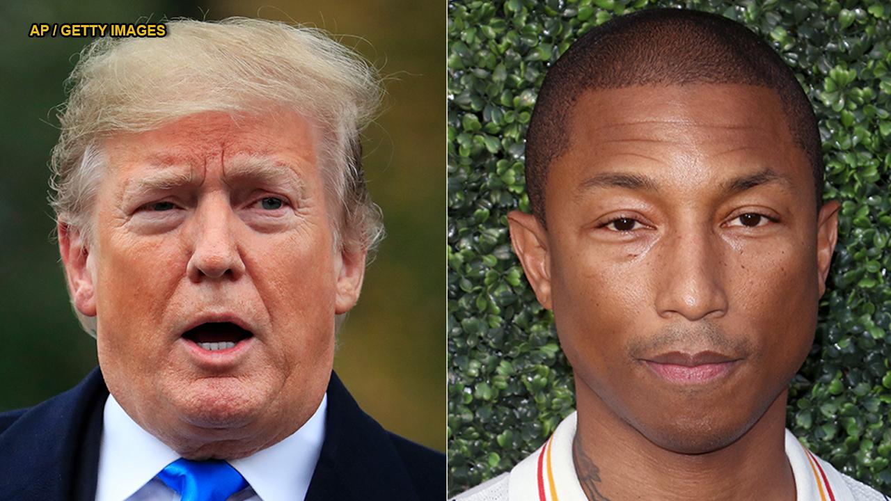 Pharrell Williams sends Trump cease-and-desist letter