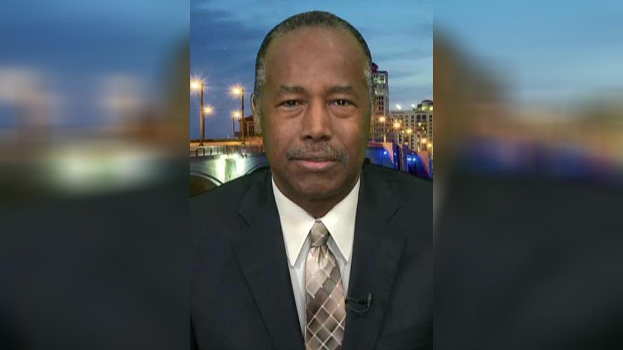 Ben Carson details WH fight to end veteran homelessness