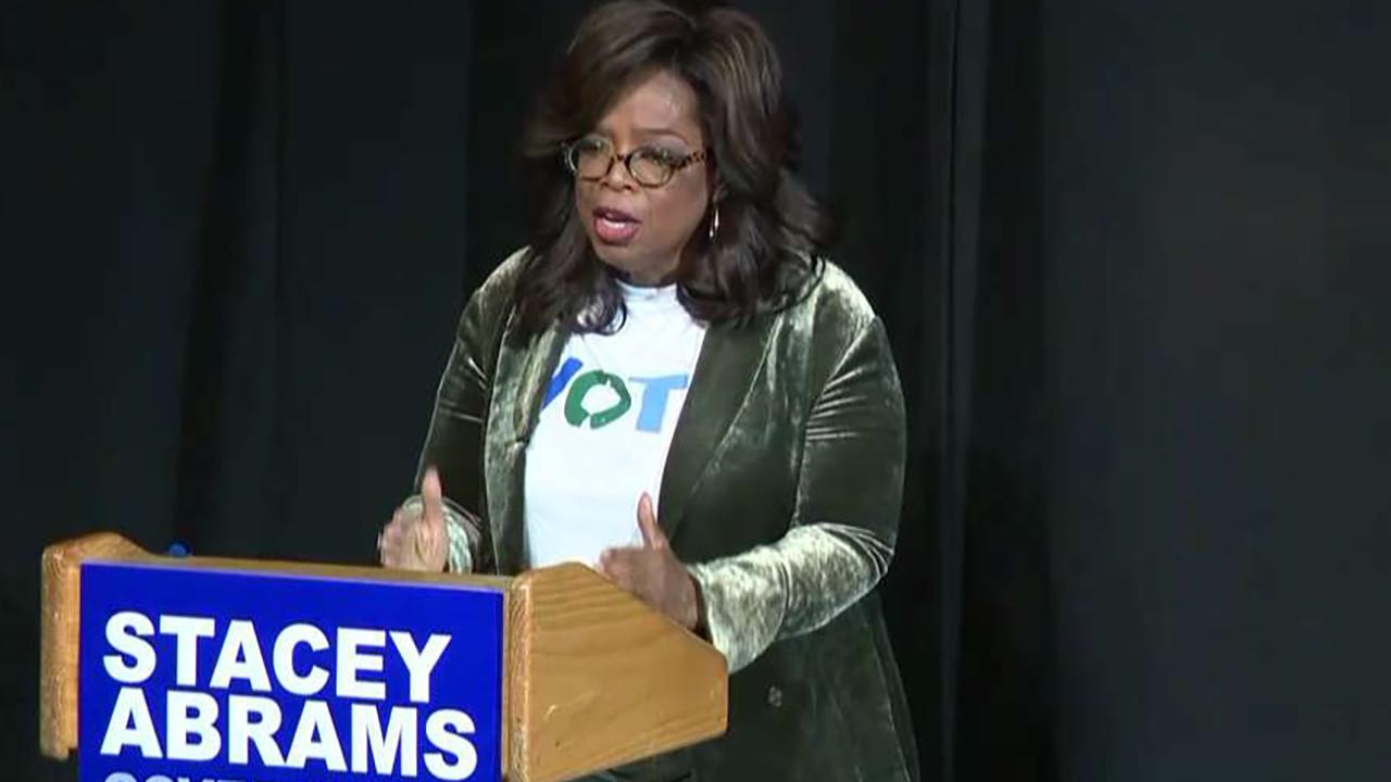 Oprah at Abrams rally: I'm not testing presidential waters