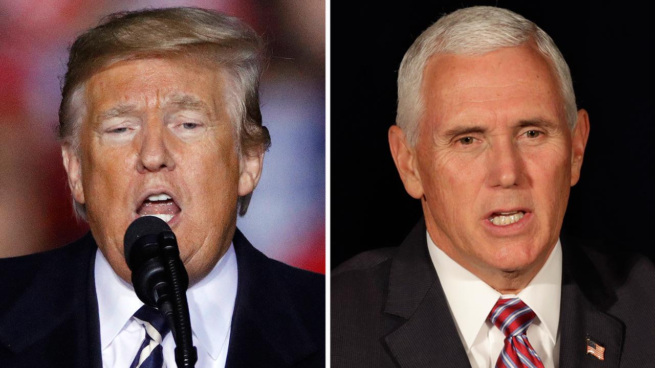 Trump, Pence hot on the campaign trail