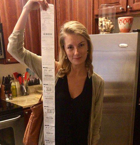 CVS customer gets 6-foot receipt