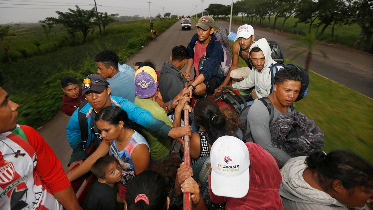 Caravan increasing distance covered per day in Mexico