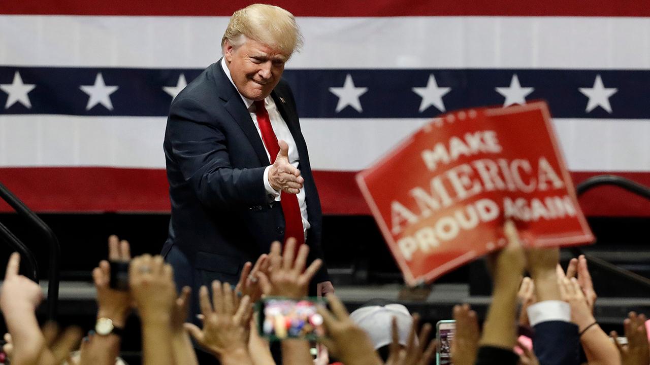 Trump campaigning in Ohio, Indiana and Missouri