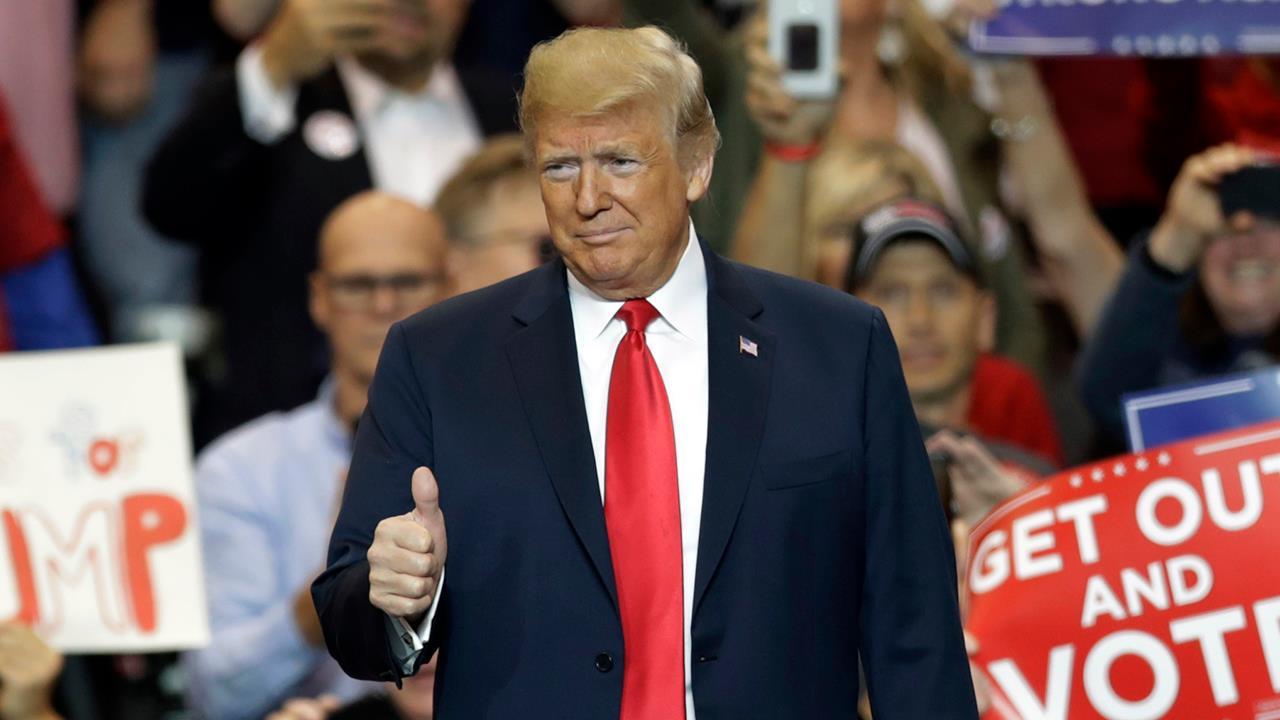 Trump continues campaign blitz on eve of midterm elections