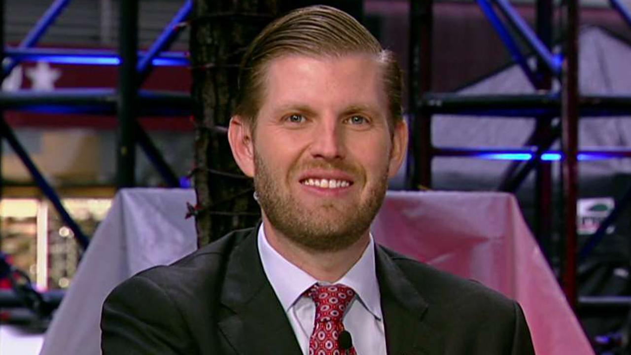 Eric Trump's Election Day message: America is winning