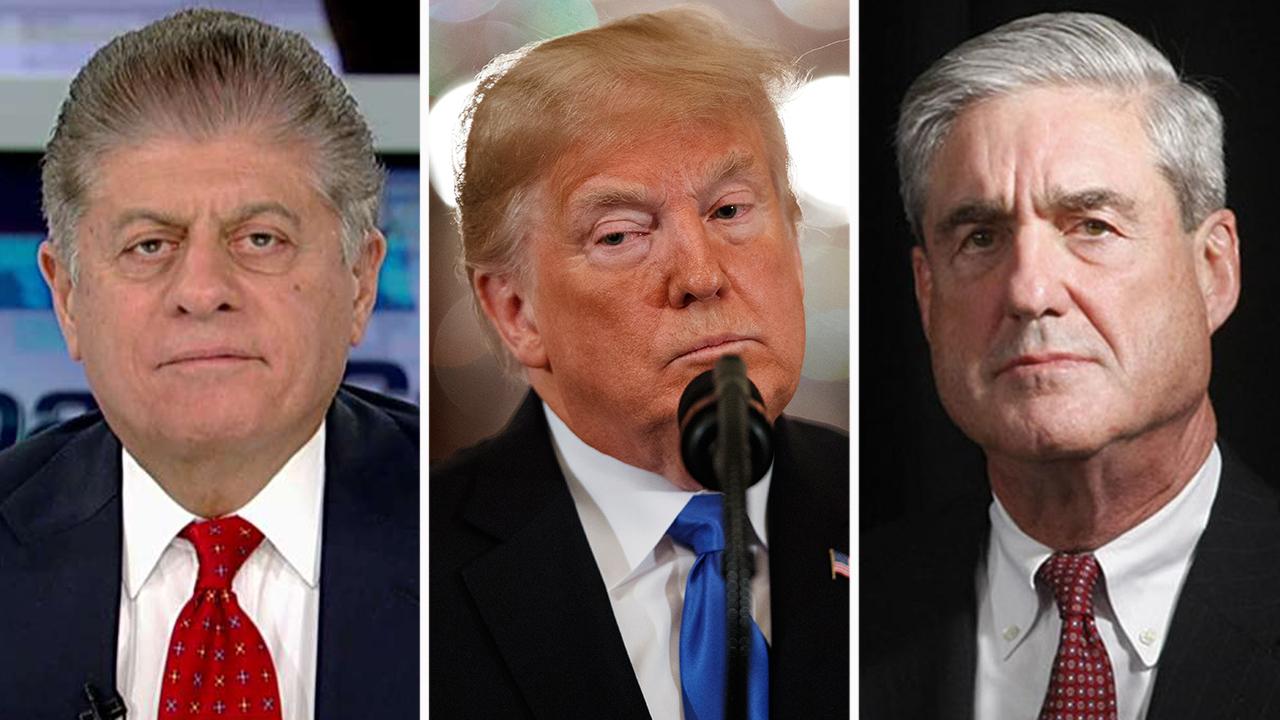 Napolitano: White House returns to offense on Mueller probe