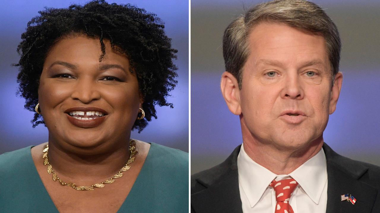 Abrams hopes to force runoff in Georgia governor's race