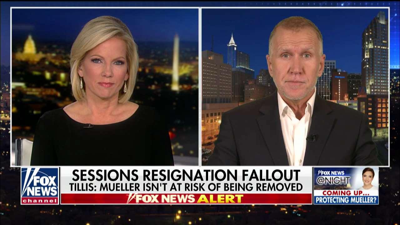 Tillis: Mueller Not at Risk of Being Fired by Trump, But Special Counsel Protect Legislation 'Necessary'