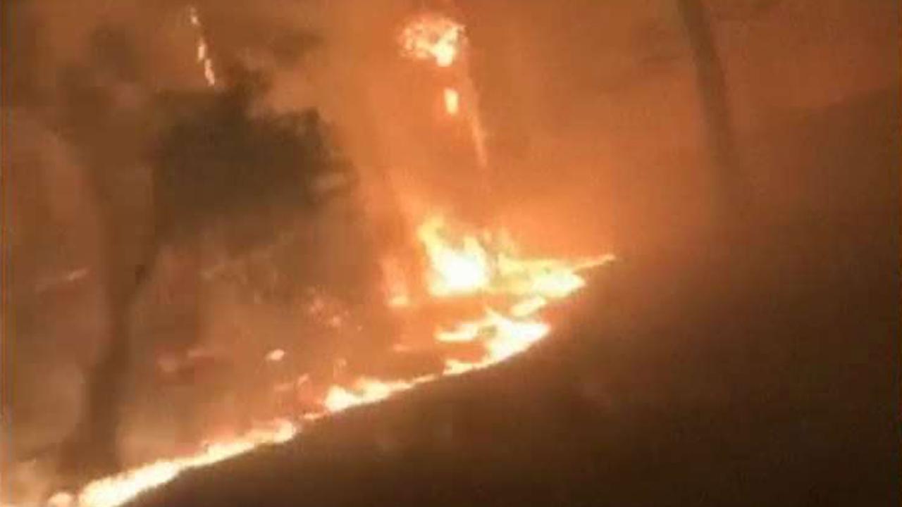 Bodycam video captures inferno in Paradise, California