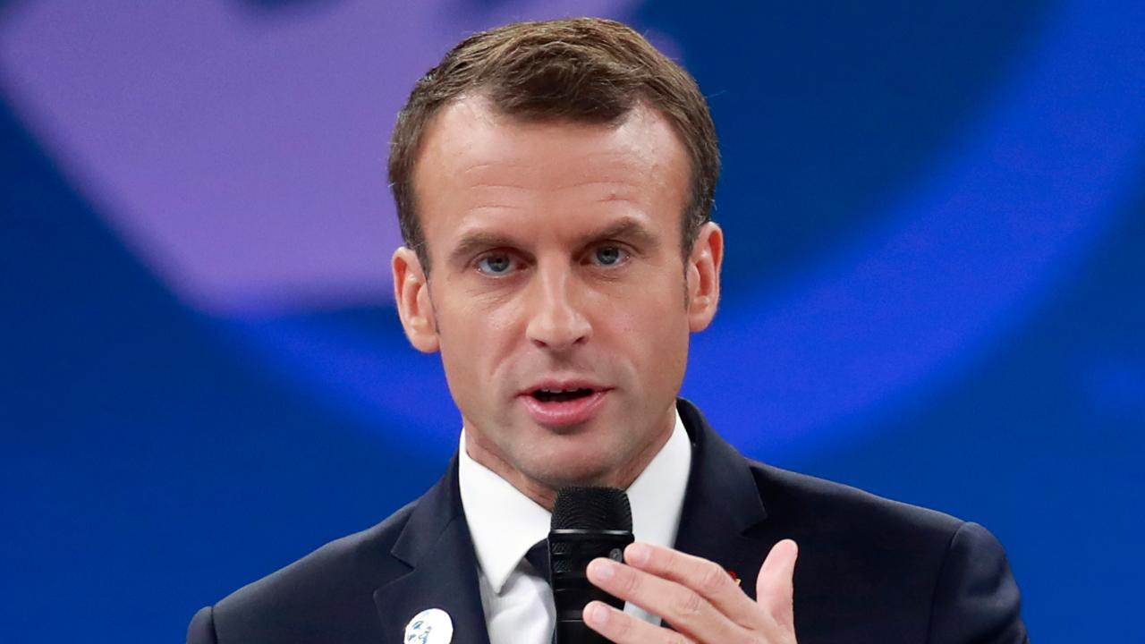 Macron takes a dig at Trump's 'nationalism'