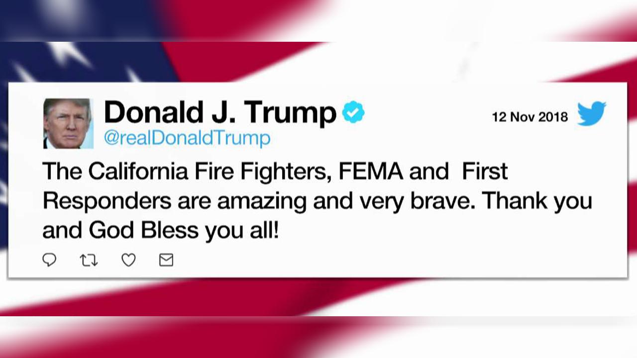 Trump tweets new support of California
