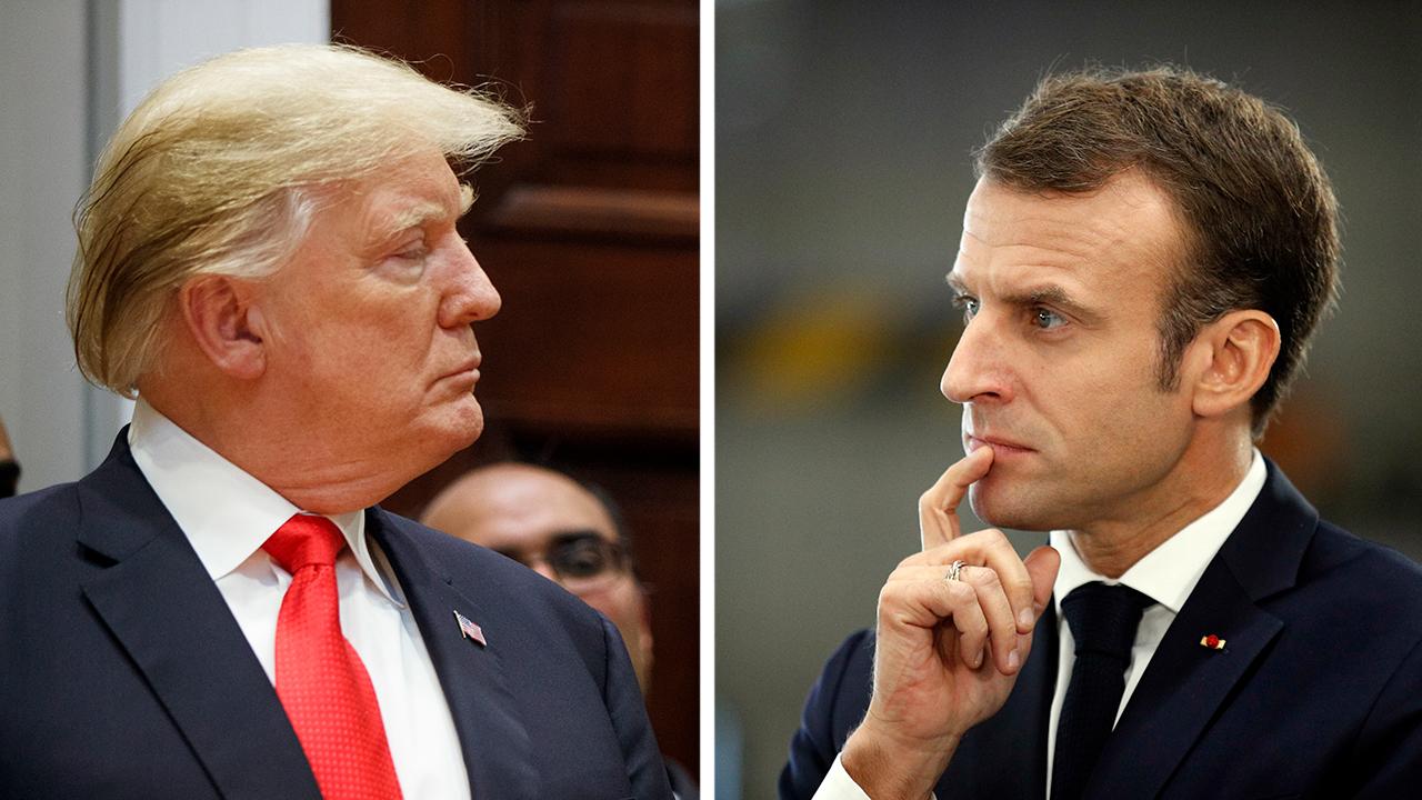 Trump slams Macron over defense as relations sour