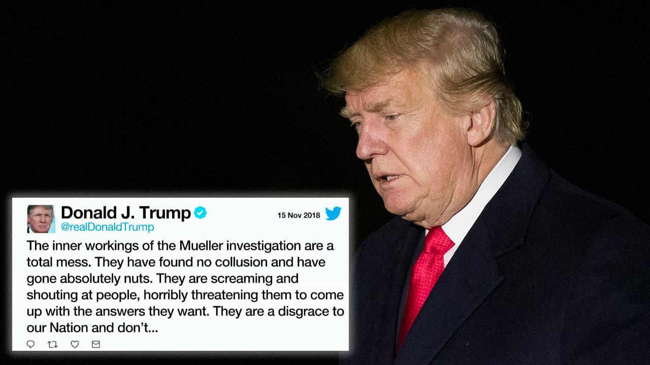 Trump vents frustrations with Russia probe on Twitter