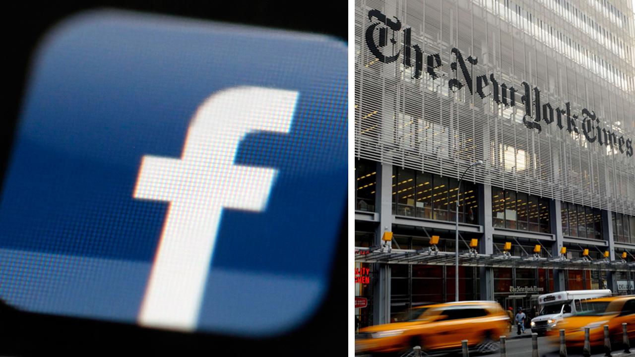 Facebook-New York Times fight gets ugly
