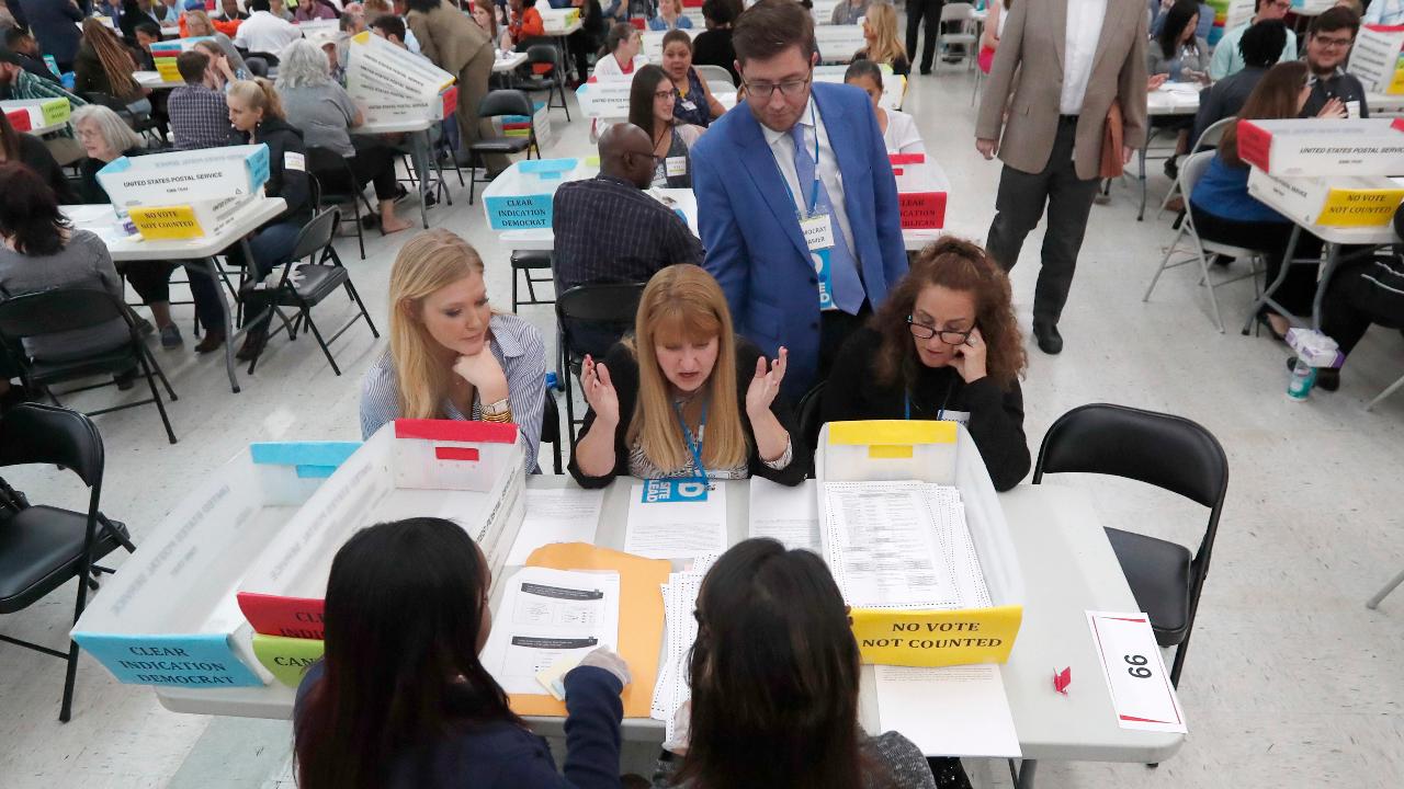 Hand recount underway after Florida misses deadline