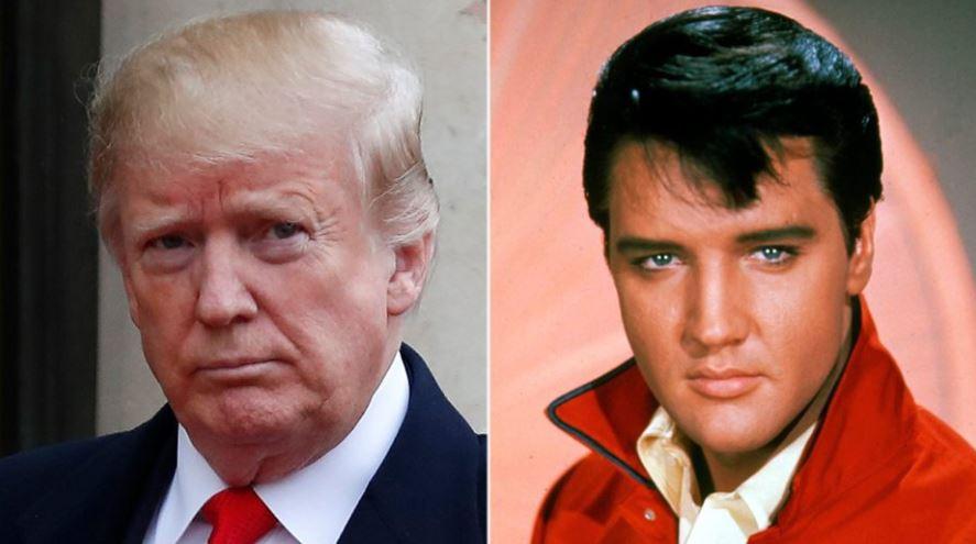Trump accused of racism for honoring Elvis