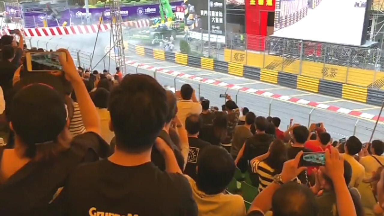 Driver fractures spine in Macau Grand Prix crash in China