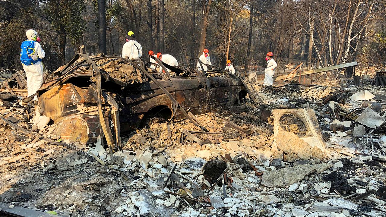 Race against time to locate victims in Paradise, California