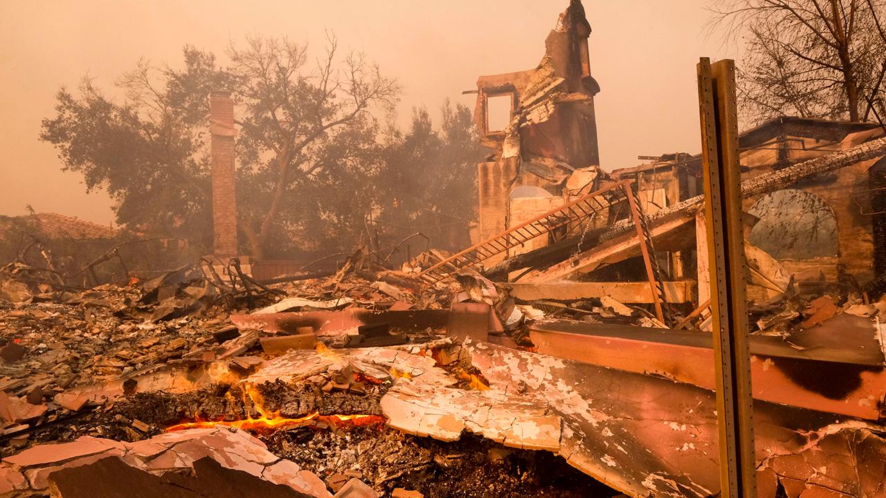 Who is to blame for the massive wildfires in California?