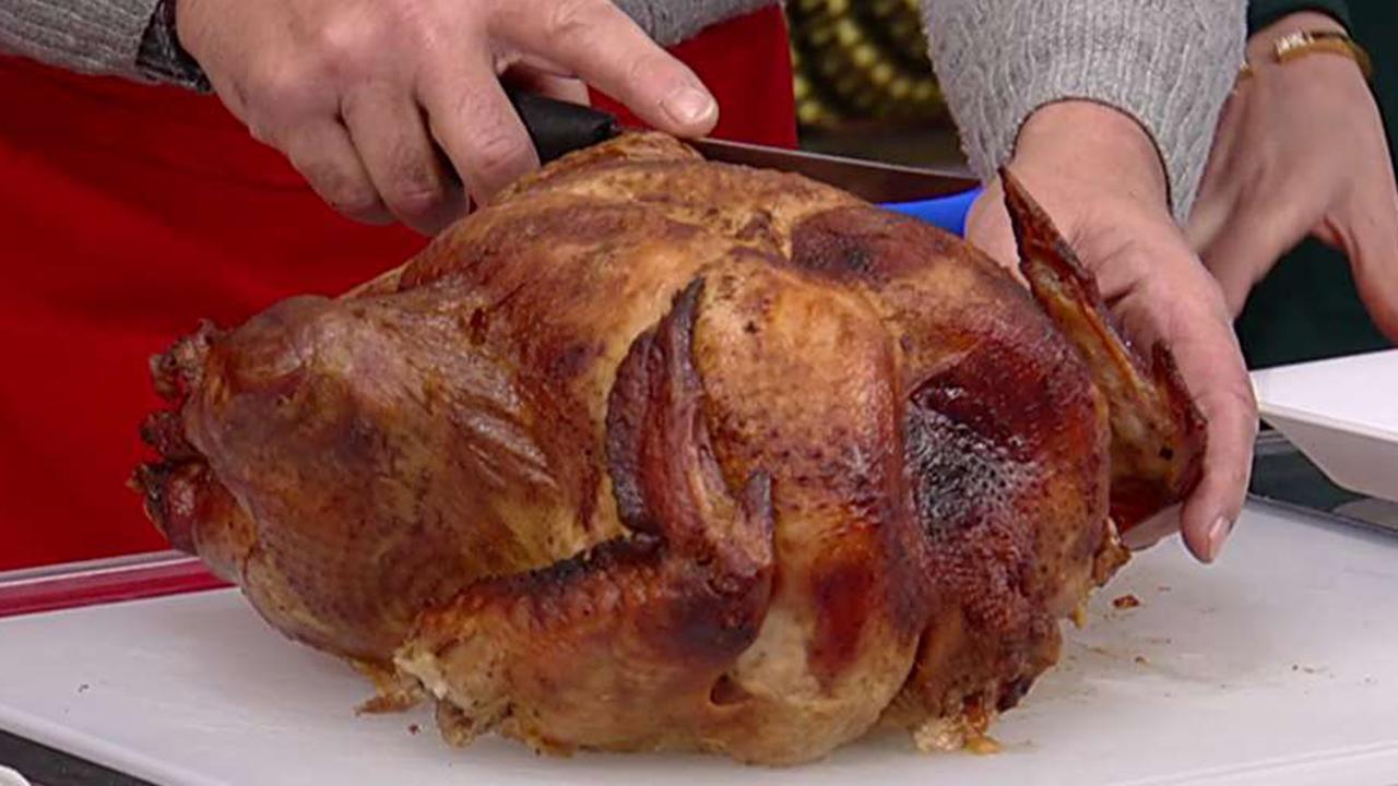 The best way to carve your Thanksgiving turkey