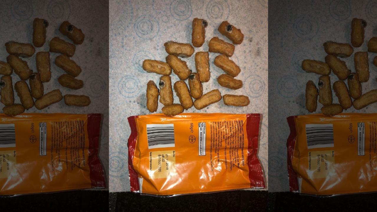 Dad allegedly finds maggots in son’s chicken nuggets