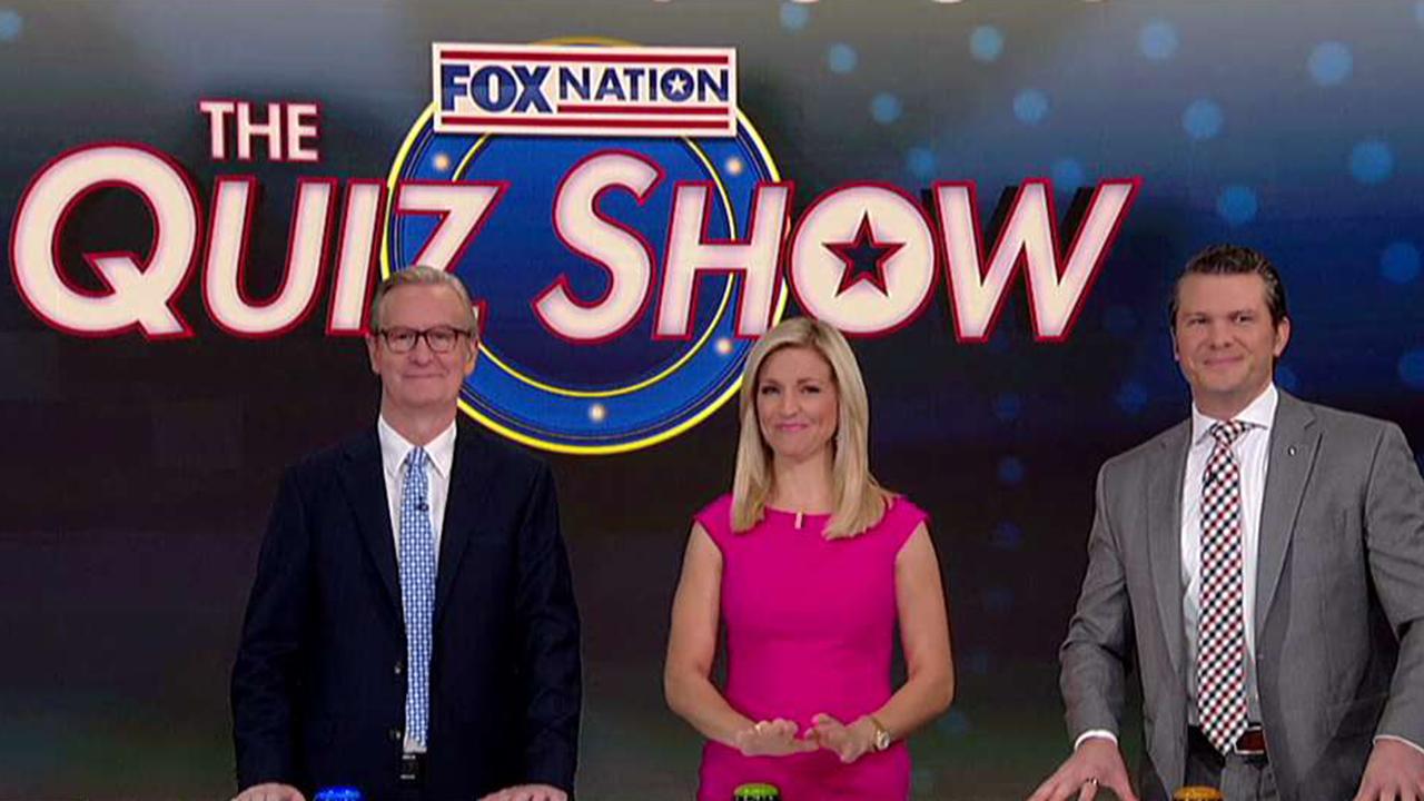 Steve, Ainsley and Pete play Fox Nation's 'The Quiz Show'