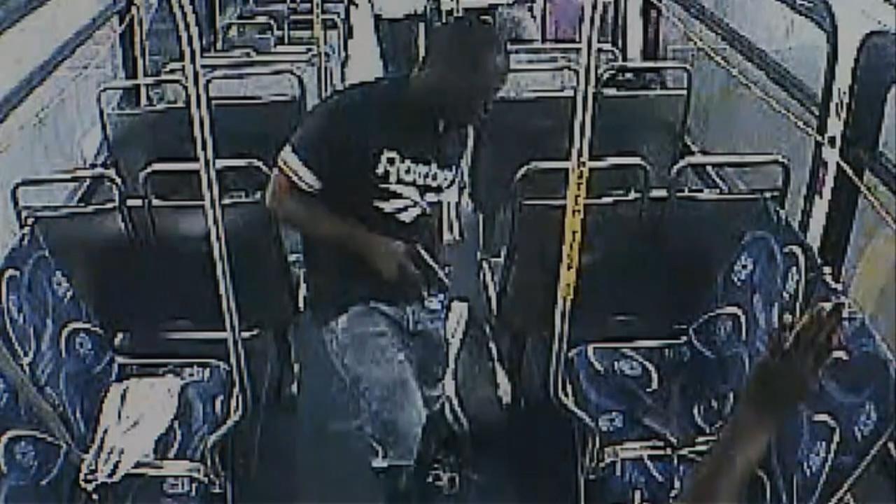 Warning, graphic content: Man shot during altercation on bus