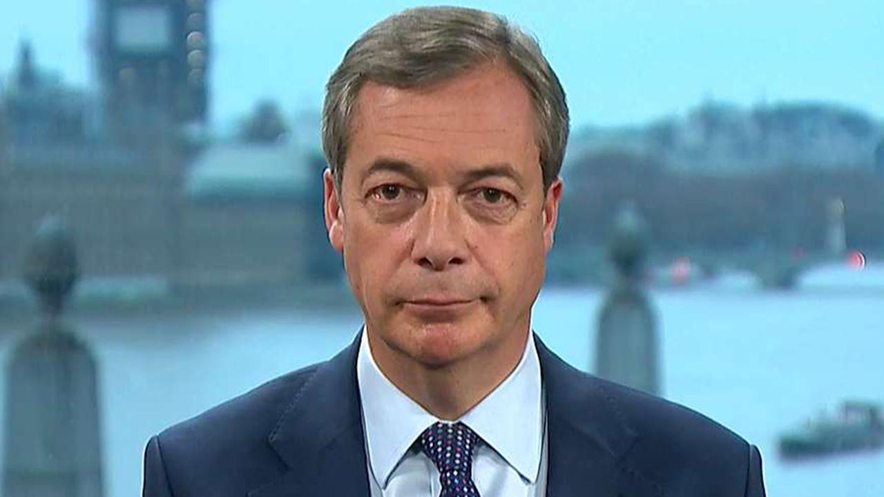 Nigel Farage: May's Brexit deal the worst deal in history