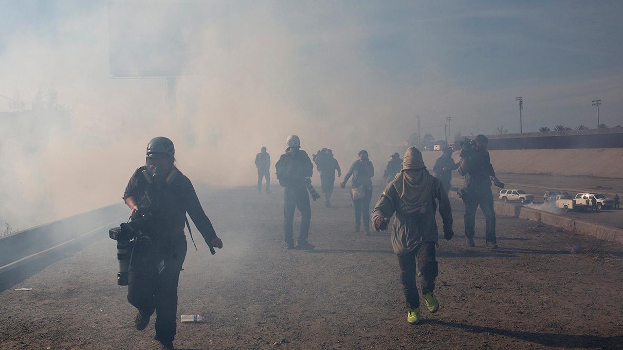 ACLU: Tear-gassing migrants at border is 'inhumane'