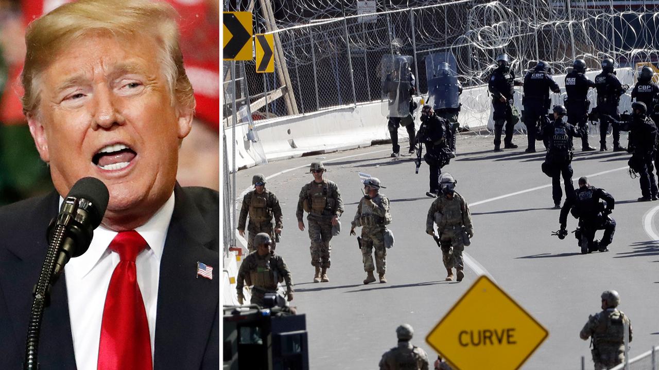Media mocks Trump for deploying US troops at the border