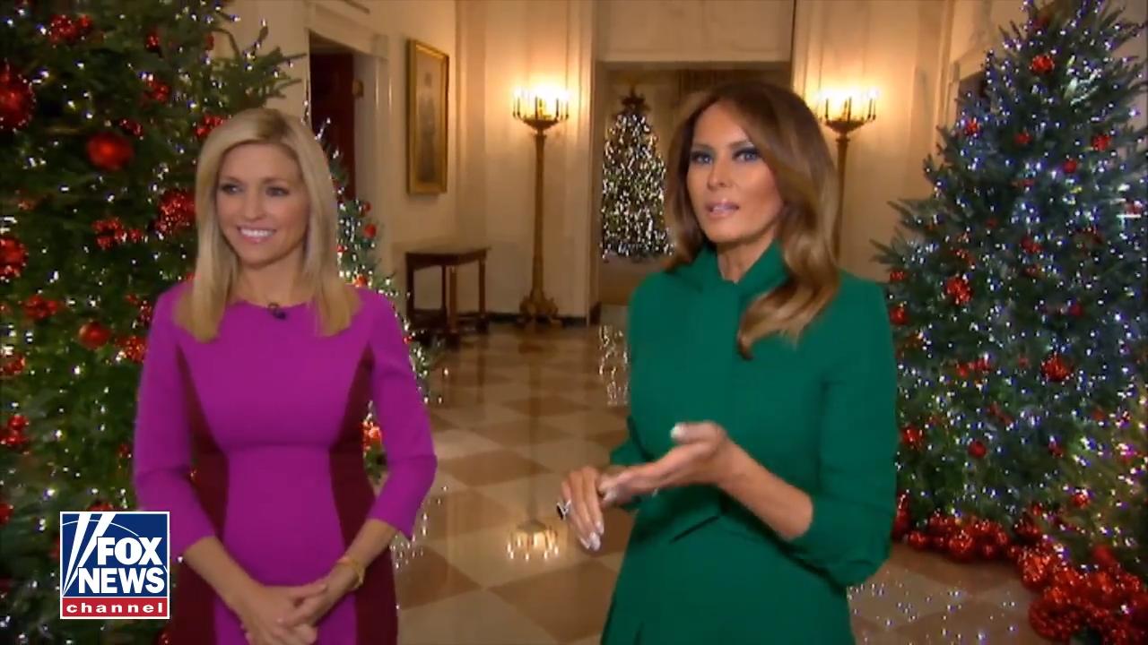 Preview: Melania Trump explains White House holiday decor
