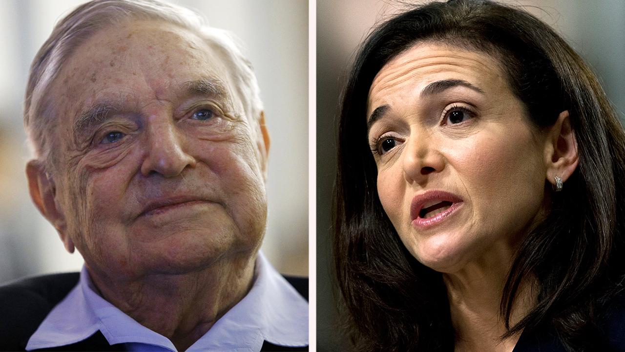Report: Sandberg asked Facebook employees to research Soros