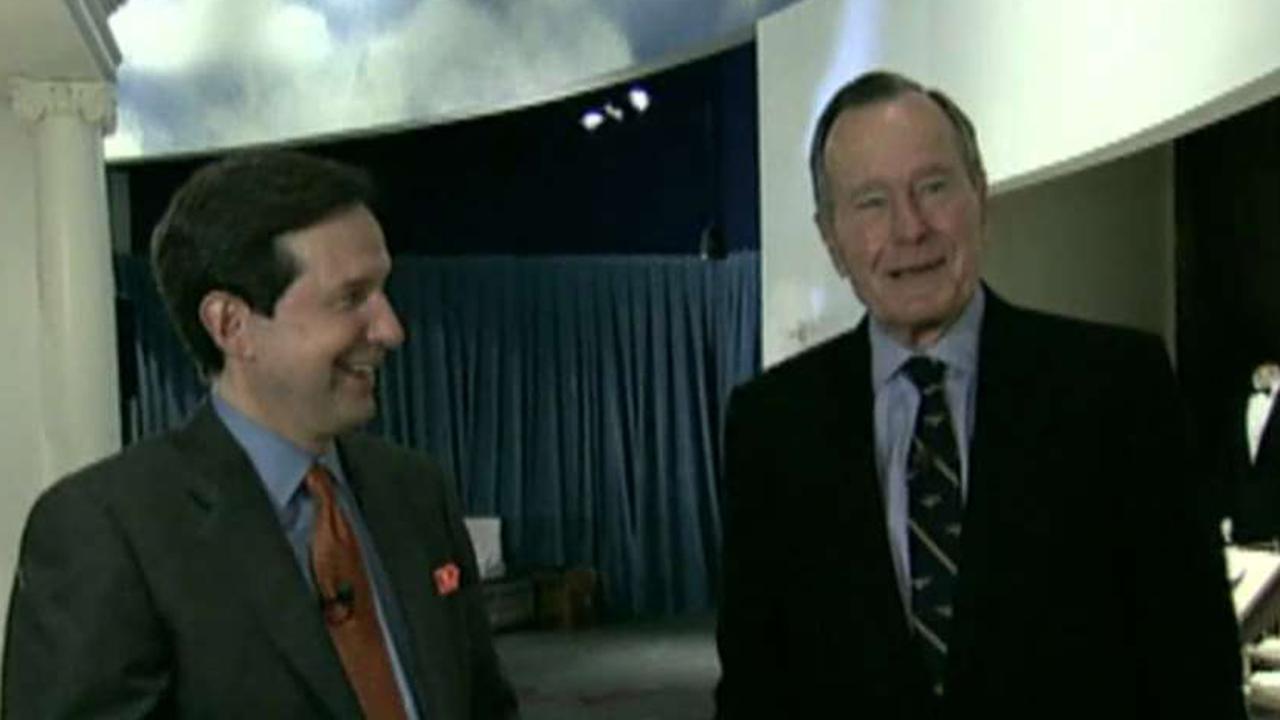 Chris Wallace looks back on his interviews with Bush 41