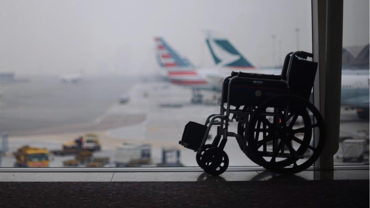 American Airlines passenger allegedly left in wheelchair overnight at airport