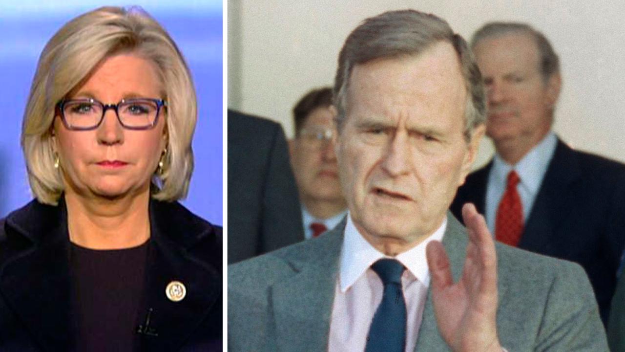 Rep. Cheney shares her memories of George H.W. Bush
