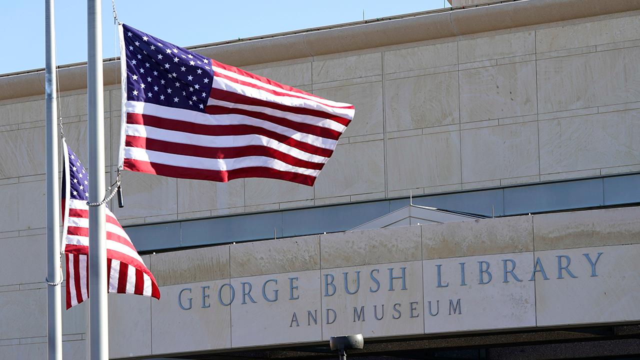 George H.W. Bush's journey to end in College Station, Texas