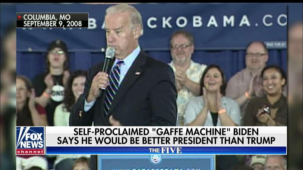 Joe Biden Calls Himself Gaffe Machine