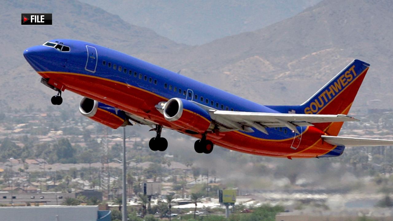 Southwest Airlines flight skids off runway at California airport