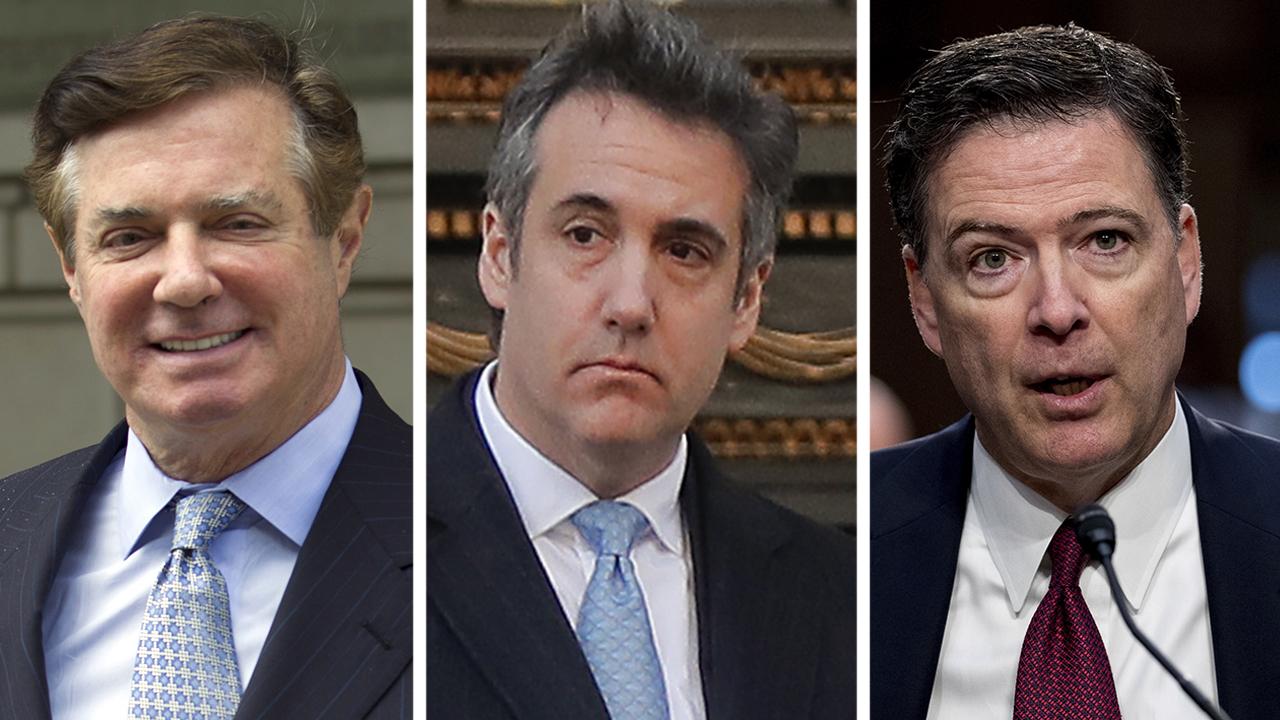 Manafort, Cohen and Comey all face Friday drama