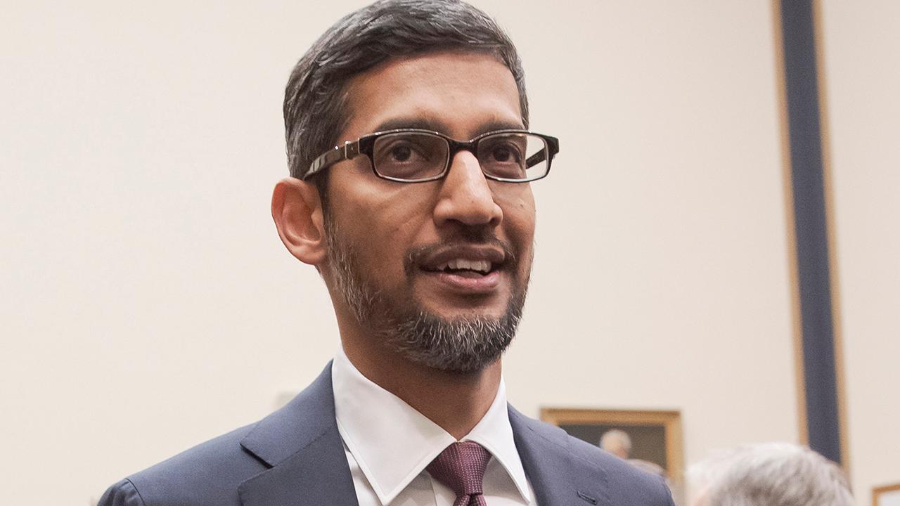 Google CEO arrives on Capitol Hill for hearing