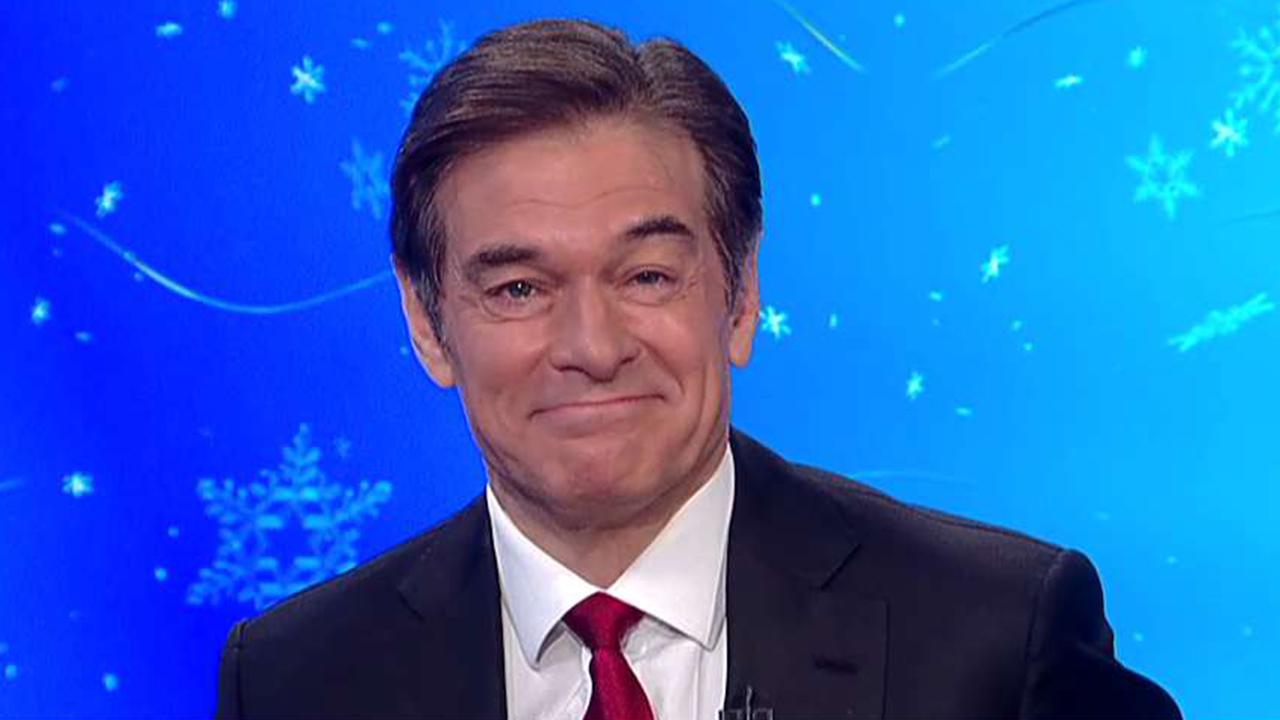 Dr. Oz gives tips on how to destress at Christmas