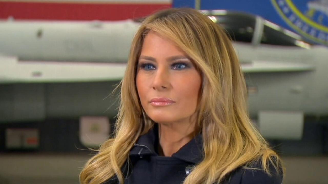 First lady: I know I will be criticized by the media