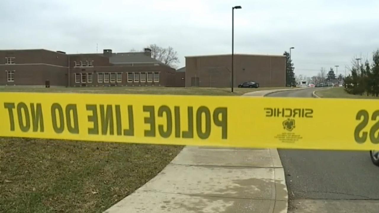 Police confront teen gunman at Indiana middle school