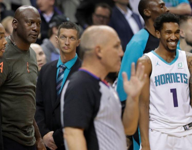 Michael Jordan defends slapping Charlotte Hornets' player