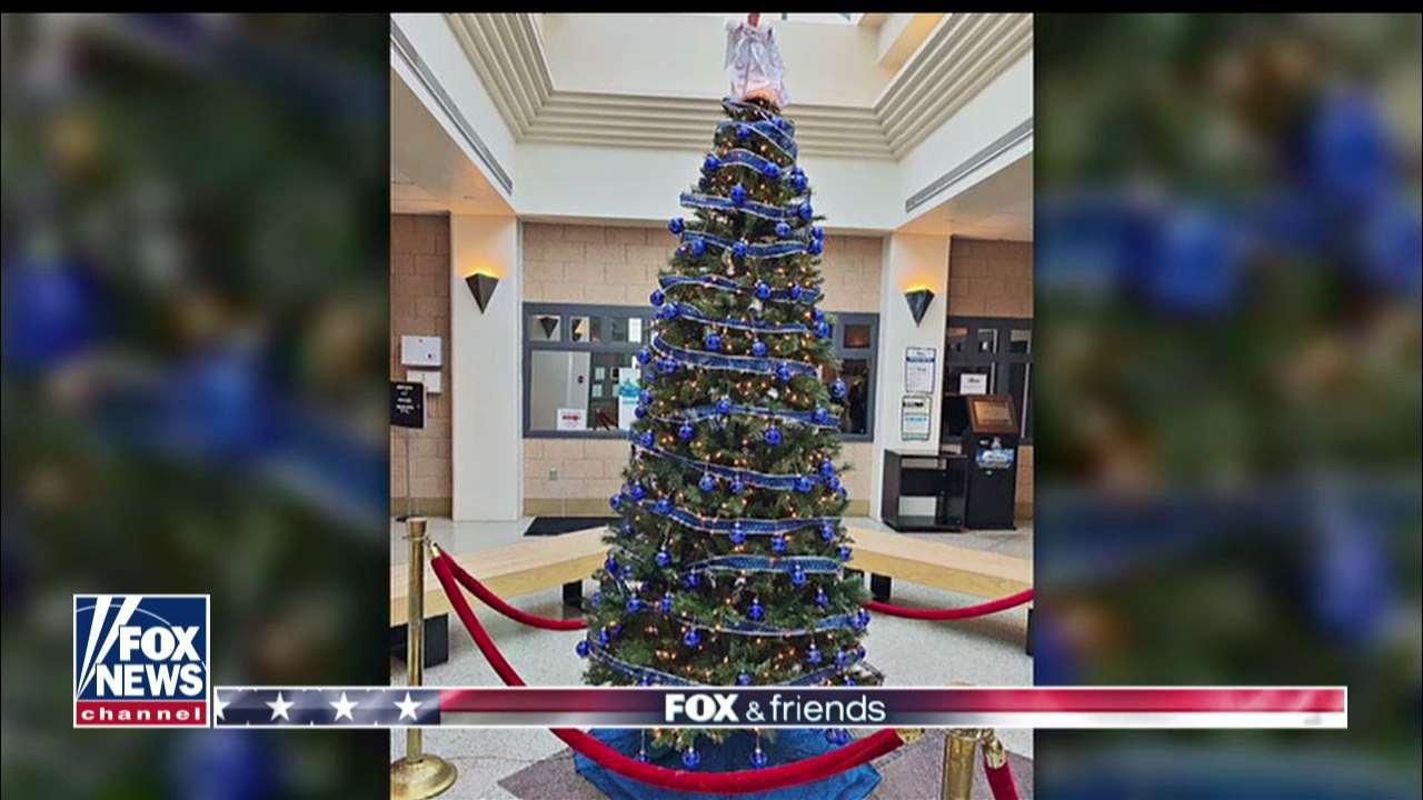 'The Ultimate Tribute': Christmas Tree Honors Fallen Officers Across the Country