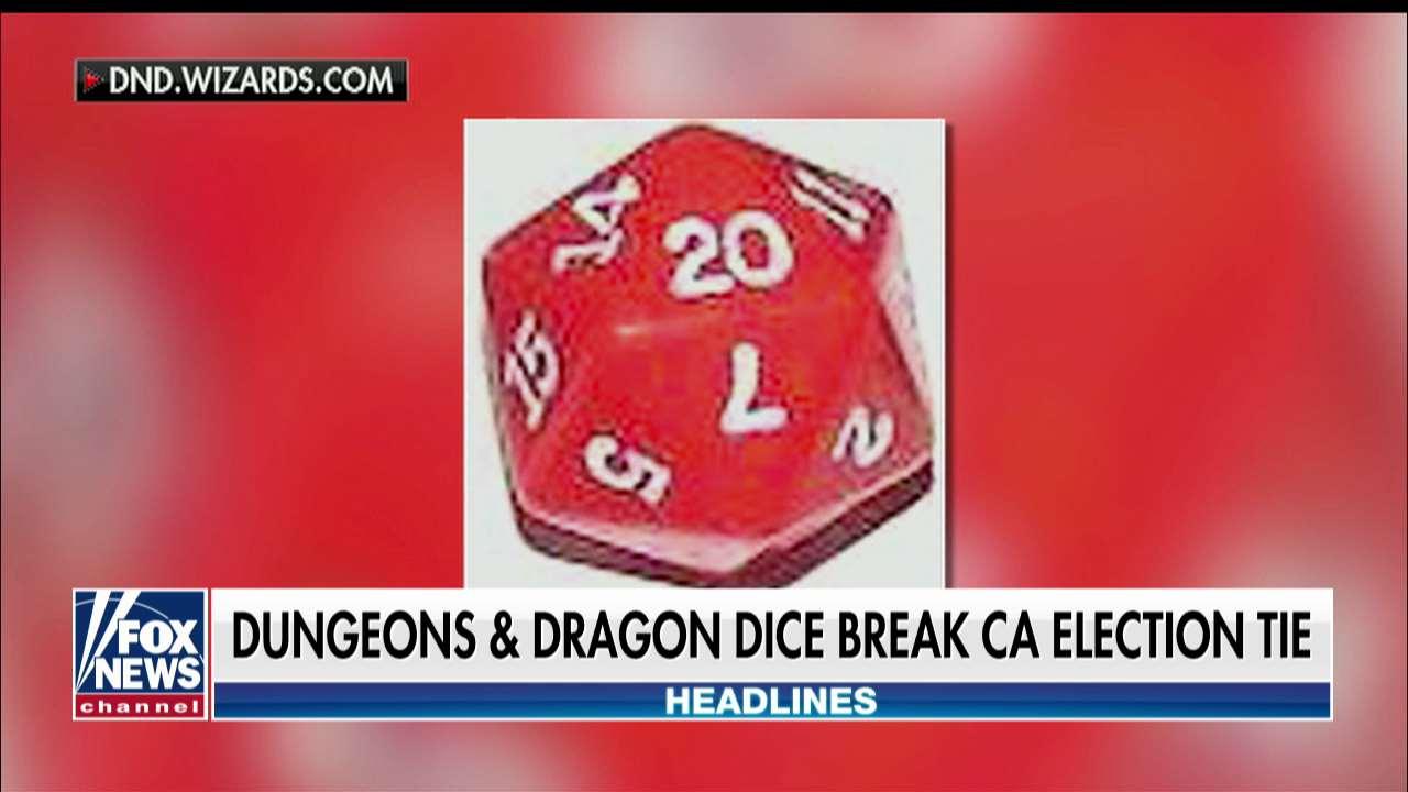 'Dungeons & Dragons' Dice Used to Break Election Tie in California